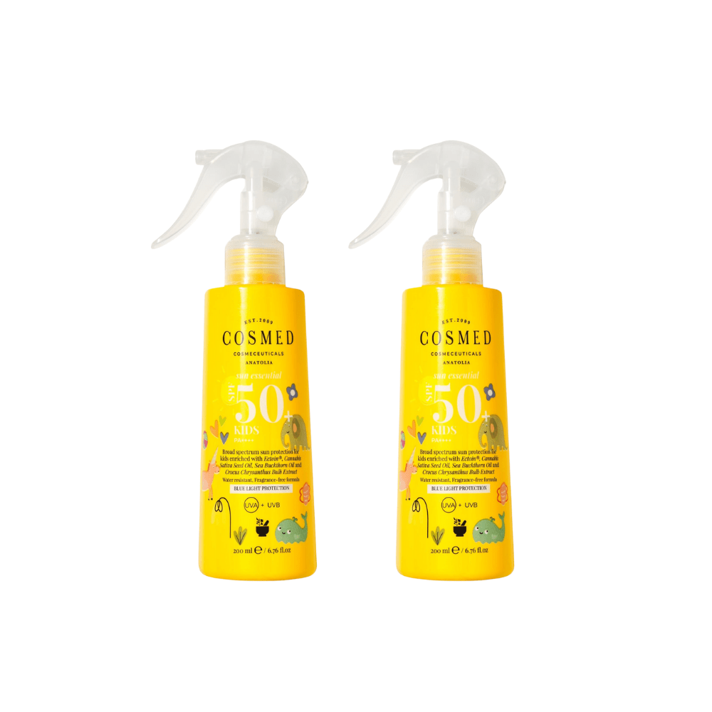 Cosmed Sun Essential Kids Spf50 Sun Lotion for Children 200 ml 2 Pack