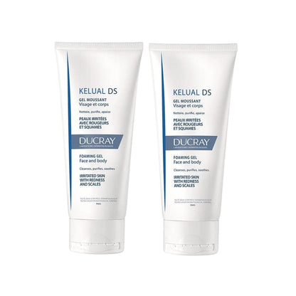 Ducray Kelual DS Foaming Cleansing Gel 200 ml -2 Pack