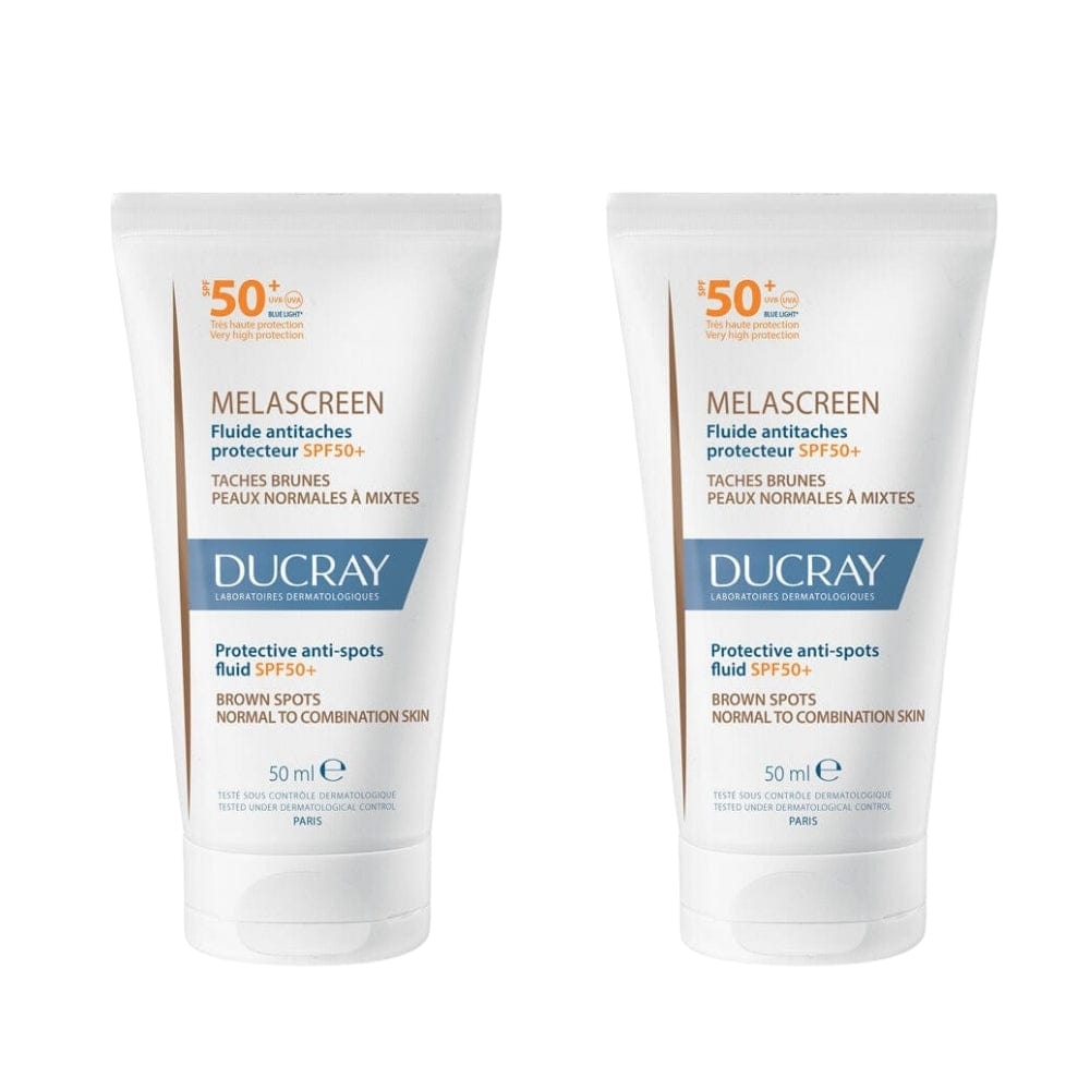 Ducray Melascreen Protective Anti Spots Fluid Spf 50+ 50 ml -2 Pack