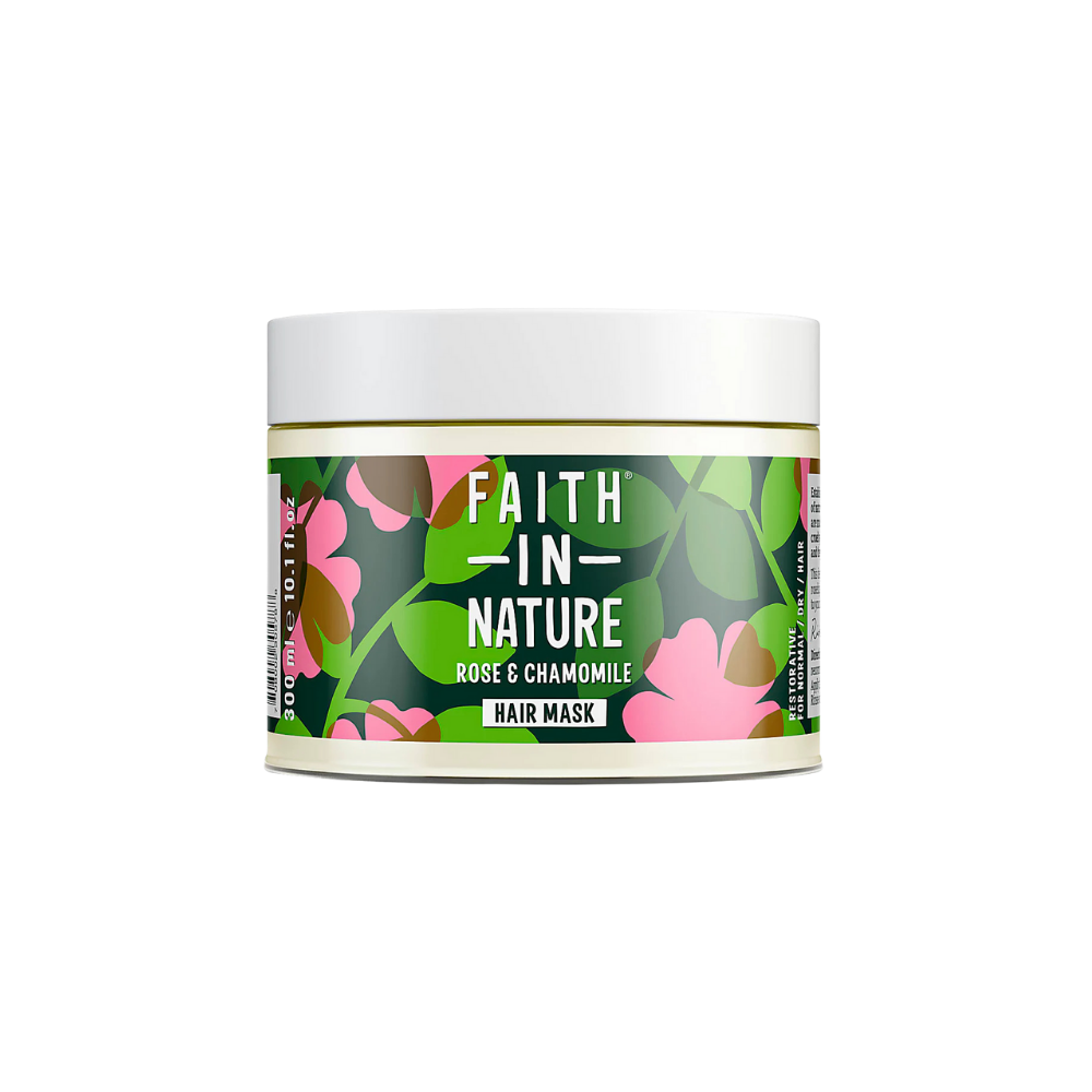 Faith In Nature Rose &amp; Chamomile Repair Hair Care Mask 300ml