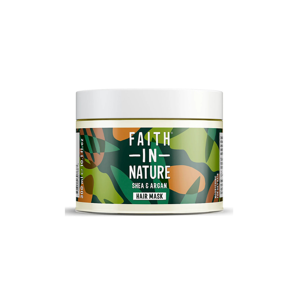 Faith in Nature Shea &amp; Argan Nourishing Hair Care Mask 300ml