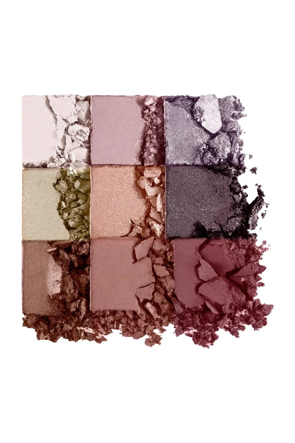 Flormar 9-pack Compact Eyeshadow Palette with Creamy Texture &amp; Matte Finish/Shimmer 9g - 001 Fallen Angel