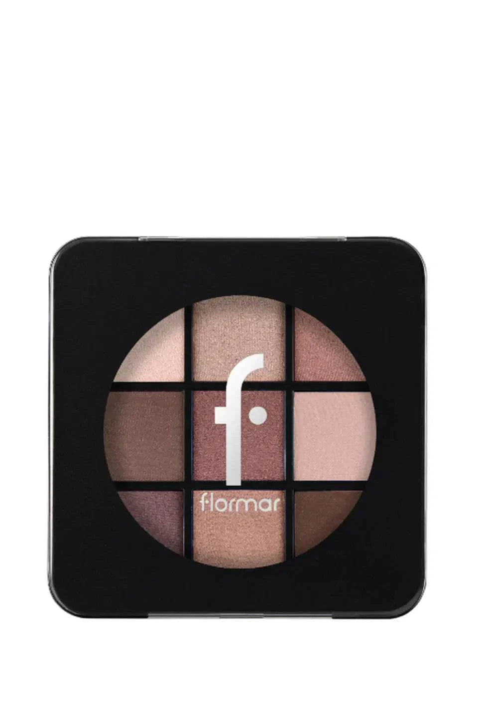 Flormar 9-pack Compact Eyeshadow Palette with Creamy Texture &amp; Matte Finish/Shimmer 9g - 004 Follow Your Heart
