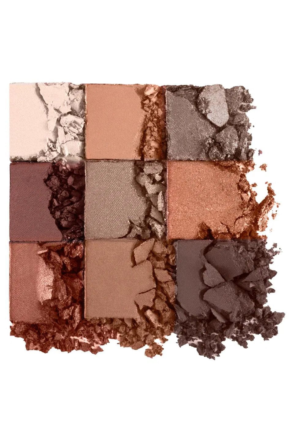 Flormar 9-pack Compact Eyeshadow Palette with Creamy Texture &amp; Matte Finish/Shimmer 9g - 005 Nude