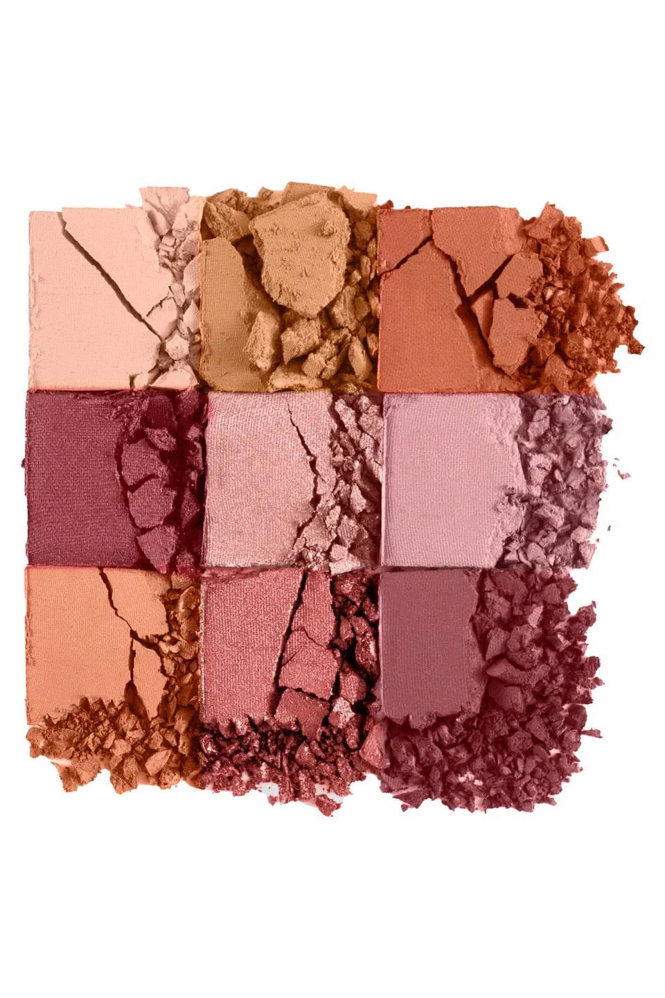 Flormar 9-pack Compact Eyeshadow Palette with Creamy Texture &amp; Matte Finish/Shimmer 9g - 006 Felt Cute