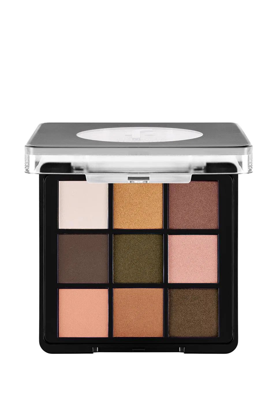 Flormar 9-pack Compact Eyeshadow Palette with Creamy Texture &amp; Matte Finish/Shimmer 9g - 007 Grand Galaxy
