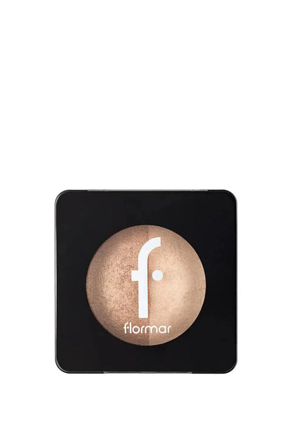 Flormar Baked Blush-On Highly Pigmented &amp; Matte Finish Baked Blush 4g - 055 Dualgold