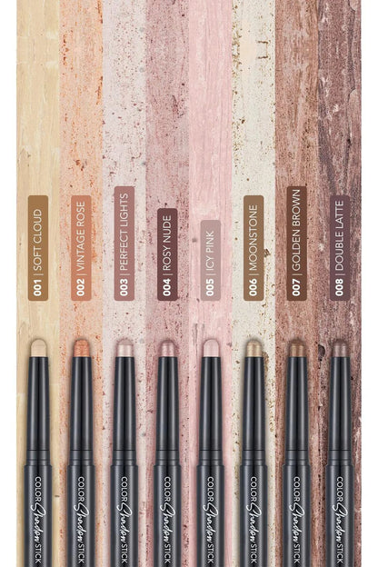 Flormar Color Shadow Highly Pigmented &amp; Shimmery Elevator Pencil Eye Shadow 1.6g - 001 Soft Cloud