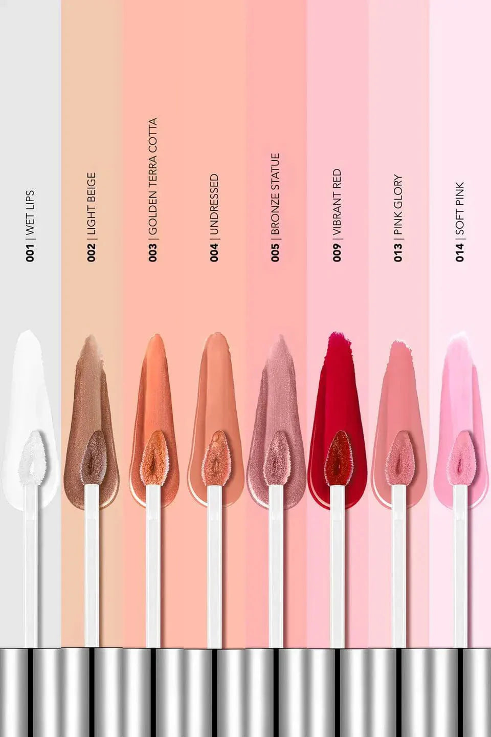 Flormar Dewy Lip Glaze Non-Sticky Lip Gloss for a Glossy &amp; Full Look - 009 Vibrant Red
