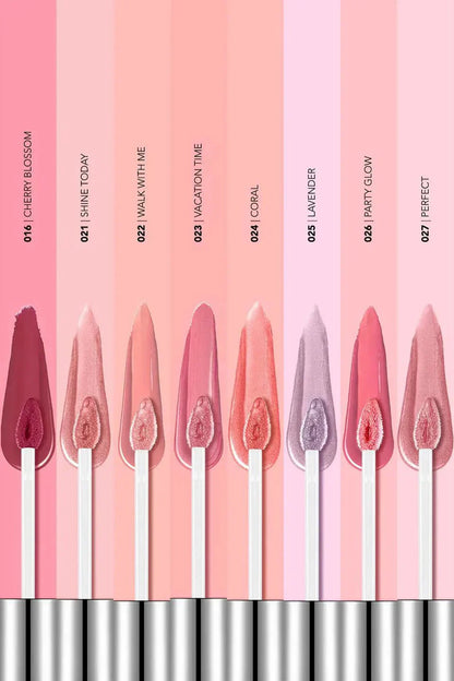 Flormar Dewy Lip Glaze Non-Sticky Lip Gloss for a Glossy &amp; Full Look - 009 Vibrant Red