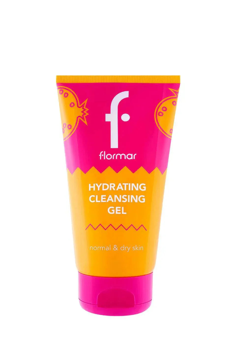 Flormar Facial Cleansing Gel with Pomegranate Extract for Normal &amp; Dry Skin 150ml