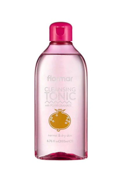 Flormar Facial Cleansing Toner with Pomegranate Extract for Normal &amp; Dry Skin 200ml