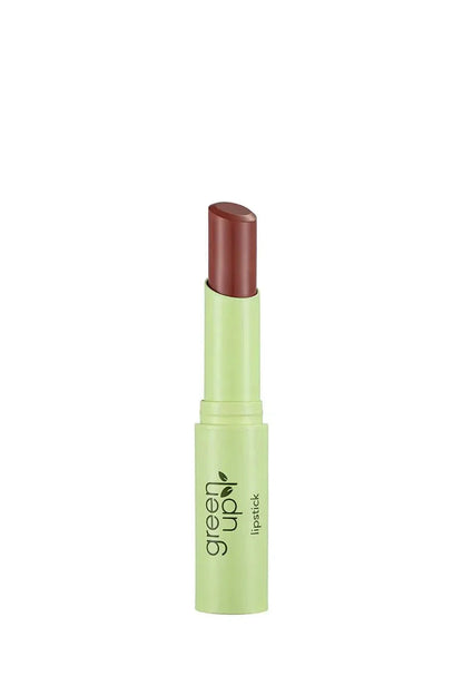 Flormar Green Up Vegan Lipstick with High Pigment &amp; Semi-Matte Finish 3.2g - 002