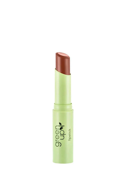 Flormar Green Up Vegan Lipstick with High Pigment &amp; Semi-Matte Finish 3.2g - 008 Cinnamon Tree