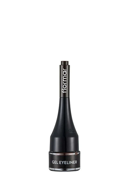 Flormar Highly Pigmented &amp; Matte Finish Creamy Gel Eyeliner - 003 Bole Brown