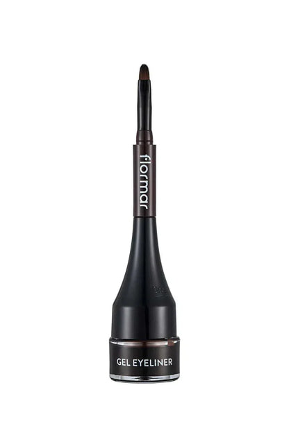 Flormar Highly Pigmented &amp; Matte Finish Creamy Gel Eyeliner - 003 Bole Brown