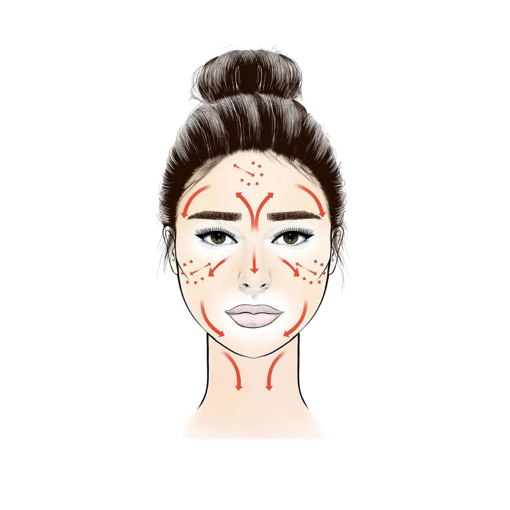 Flormar Horizontal Foundation Brush with Oval &amp; Rounded Tip - 039