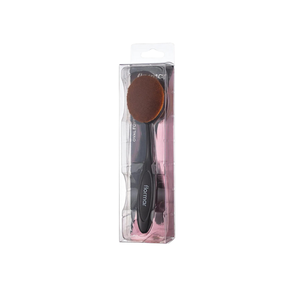 Flormar Horizontal Foundation Brush with Oval &amp; Rounded Tip - 039