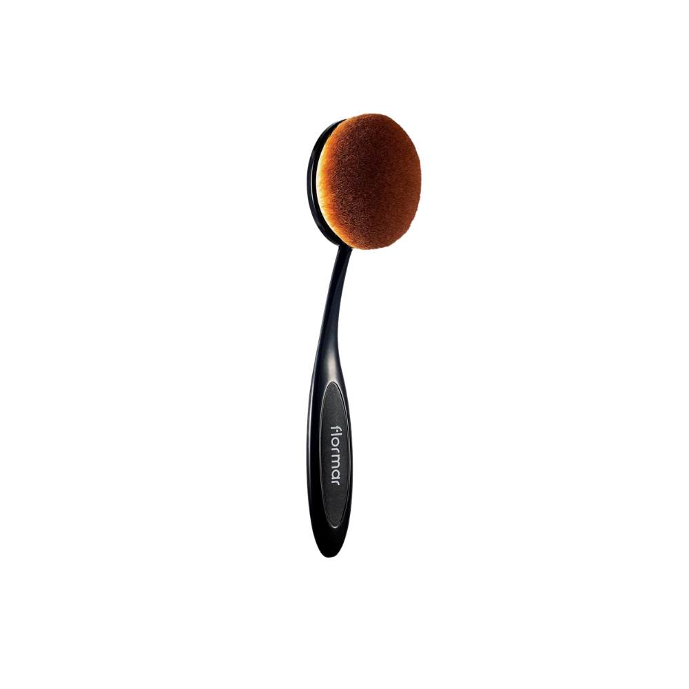 Flormar Horizontal Foundation Brush with Oval &amp; Rounded Tip - 039