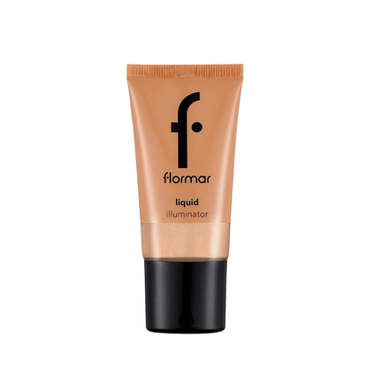 Flormar Lightweight &amp; Velvet Textured Liquid Illuminator 25ml - 002 Sunset Glow
