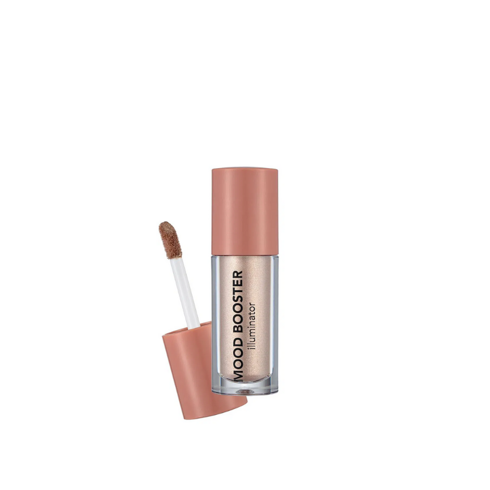 Flormar Mood Booster Lightweight &amp; Creamy Textured Liquid Illuminator 4ml - 003 Bronze Glow