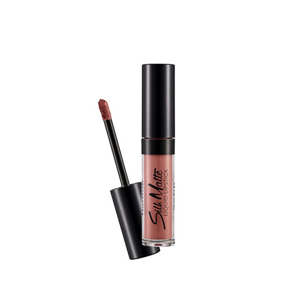 Flormar Silk Matte Highly Pigmented &amp; Moisturizing Liquid Lipstick with Matte Finish 4.5ml - 002 Fall Rose