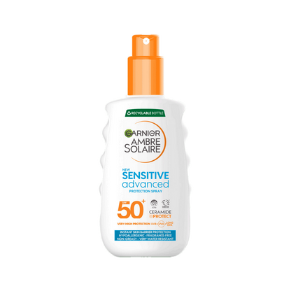 Garnier Ambre Solaire SPF 50+ Sensitive Advanced Sun Spray  150 ml / 5 fl oz