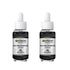Garnier Skin Active 4% AHA + BHA & Niacinamide Charcoal Face Serum 30 ml 2 Pack