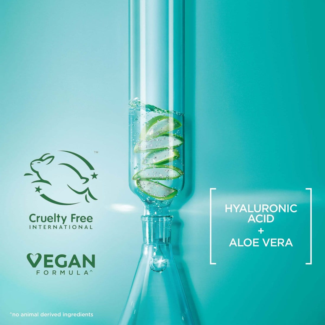 Garnier Skin Active Hyaluronic Aloe Gel Cleanser 200 ml 3 Pack