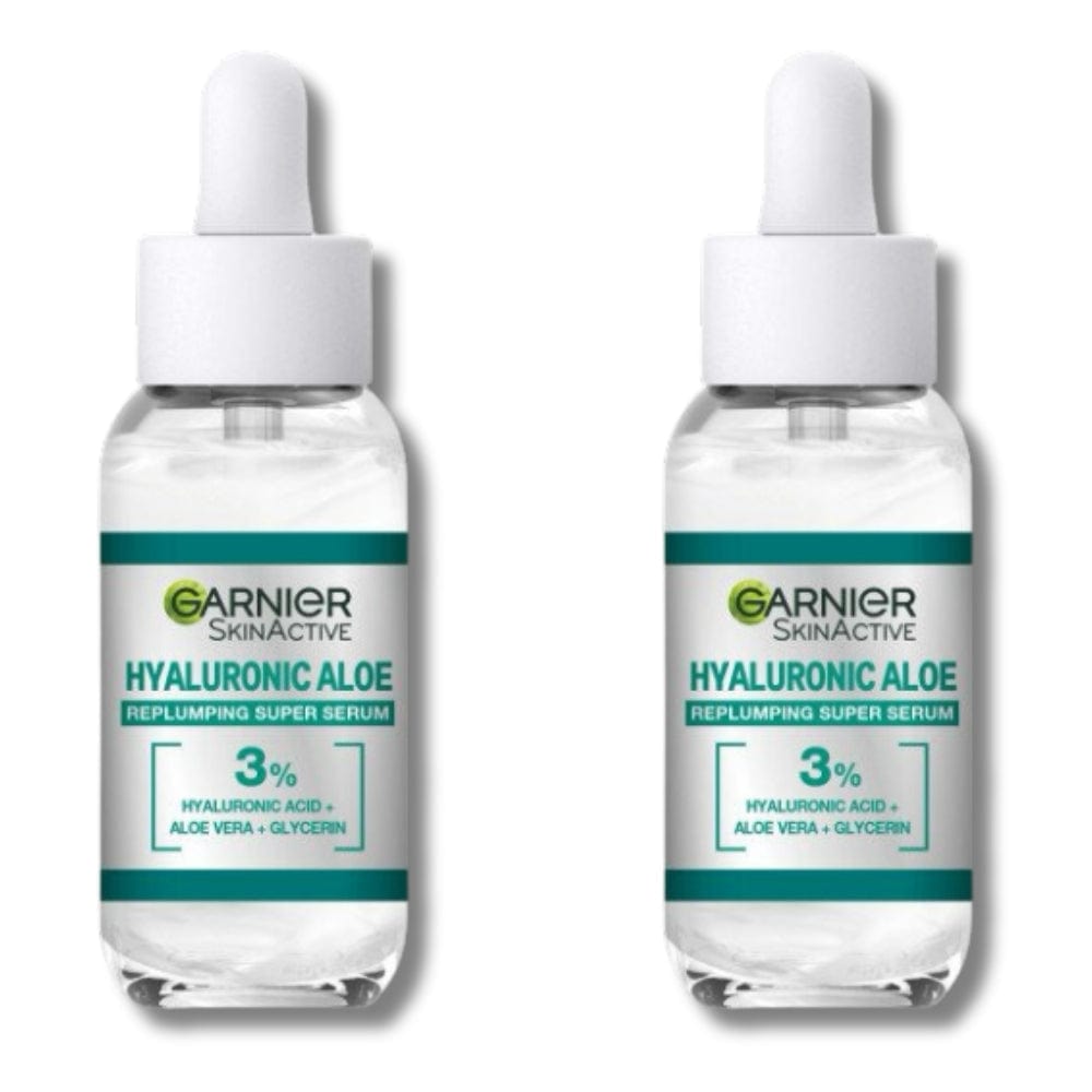 Garnier Skin Active Hyaluronic Aloe Replumping Face Serum 30 ml 2 Pack