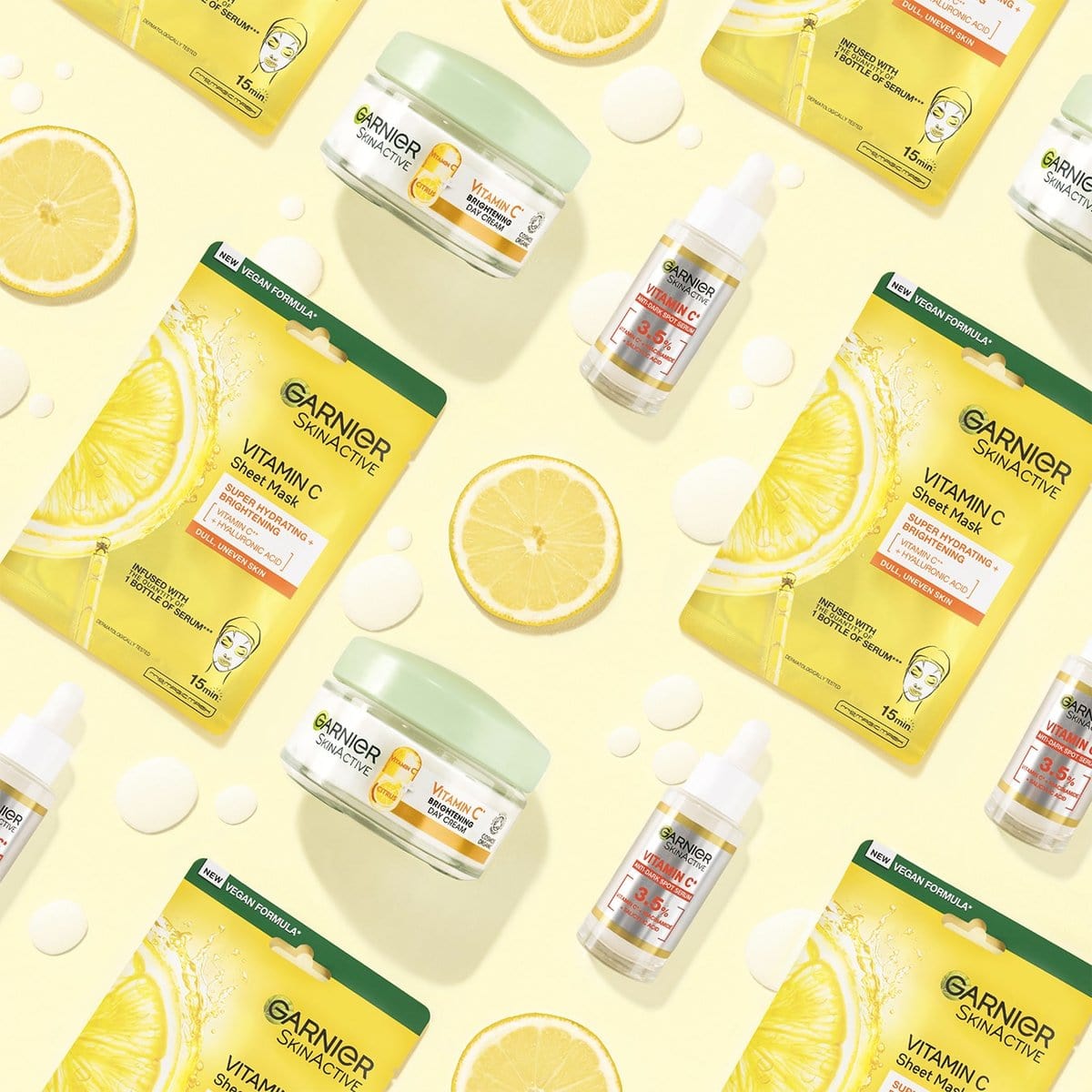 Garnier Skin Active Vitamin C Brightening Day Cream 50 ml 2 Pack