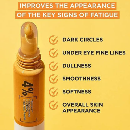 Garnier Skin Active Vitamin C Brightening Eye Cream 15 ml 2 Pack