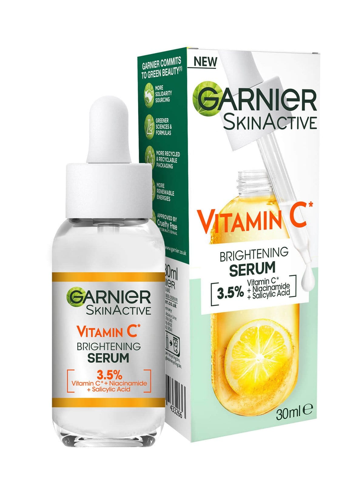 Garnier Skin Active Vitamin C Garnier Vitamin C Anti-Dark Spots &amp; Brightening Serum 30 ml 2 Pack
