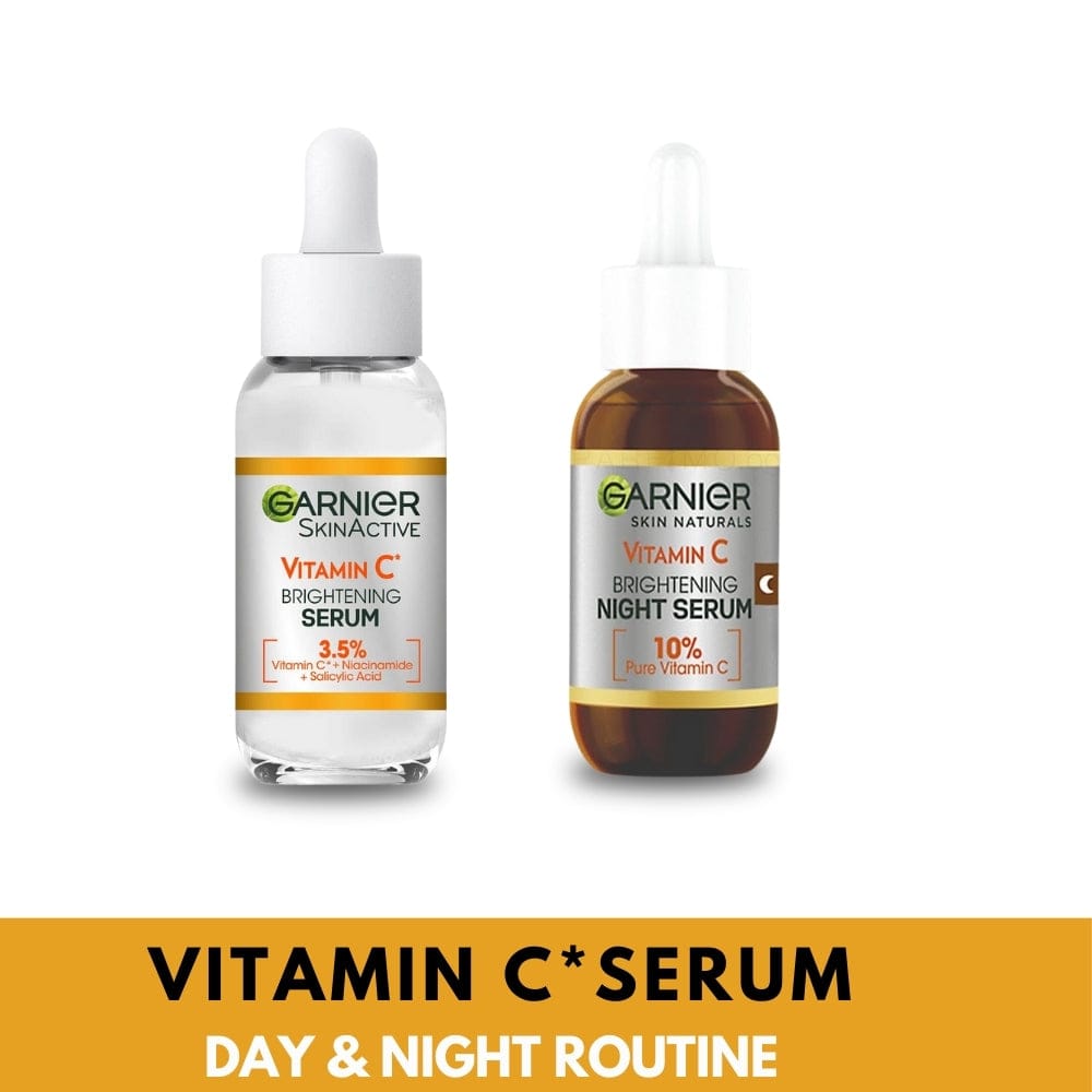 Garnier Skin Naturals Vitamin C Garnier Vitamin C Anti-Dark Spots &amp; Brightening Day &amp;Night Serum 30 ml