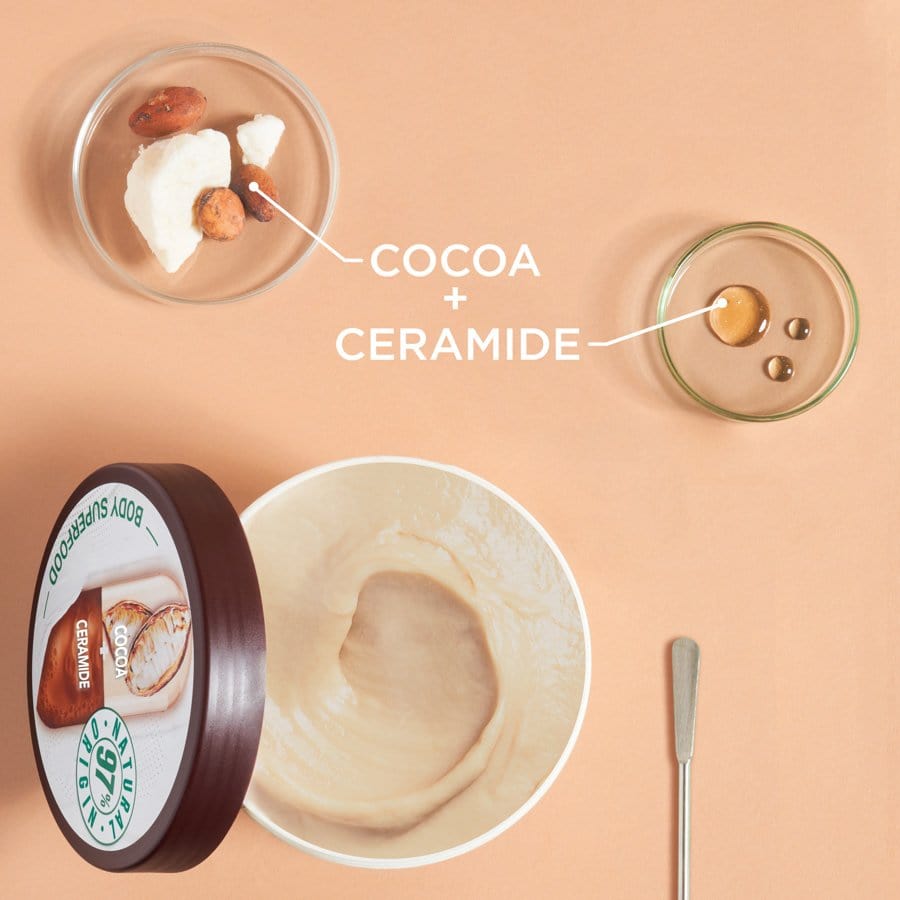 Garnier Superfood Garnier Body Superfood Cocoa &amp; Ceramide Body Cream 380ml 2 Pack