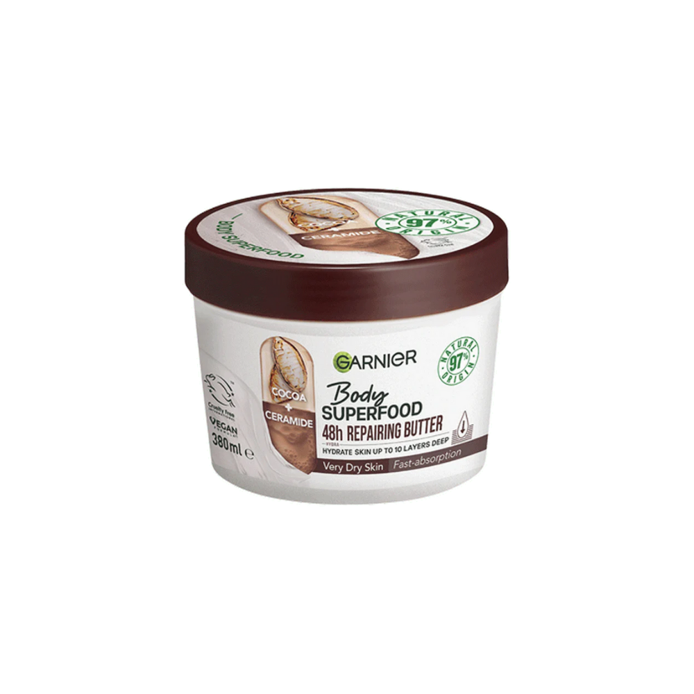 Garnier Superfood Garnier Body Superfood Cocoa &amp; Ceramide Body Cream 380ml