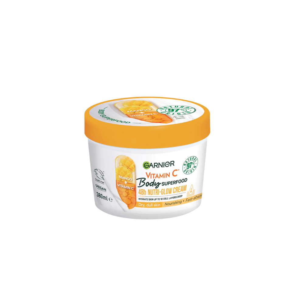 Garnier Superfood Vitamin C &amp; Mango Body Cream 380ml