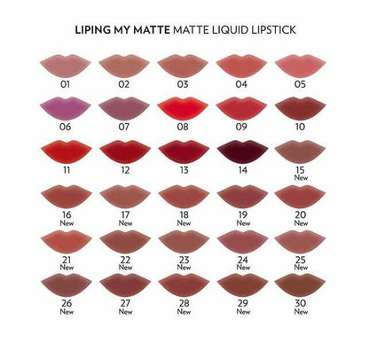 Golden Rose Liping My Matte Lipstick - 25