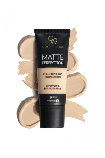 Golden Rose Matte Perfection Full Coverage Foundation 49g - Warm 07