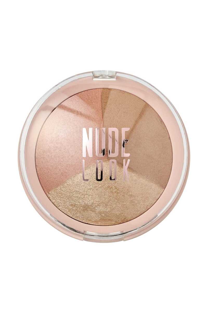 Golden Rose Nude Look Baked Trio Face Powder 60g