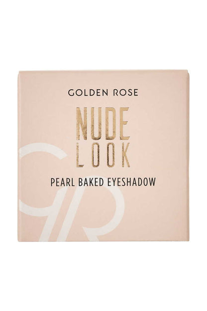 Golden Rose Nude Look Pearl Baked Eyeshadow - 02 Rosy Bronze