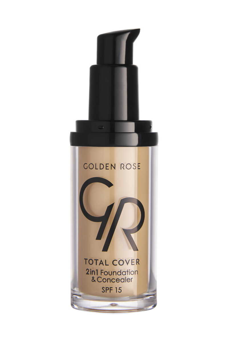 Golden Rose Total Cover 2 in 1 Foundation &amp; Concealer - 21 Light Yellow Beige