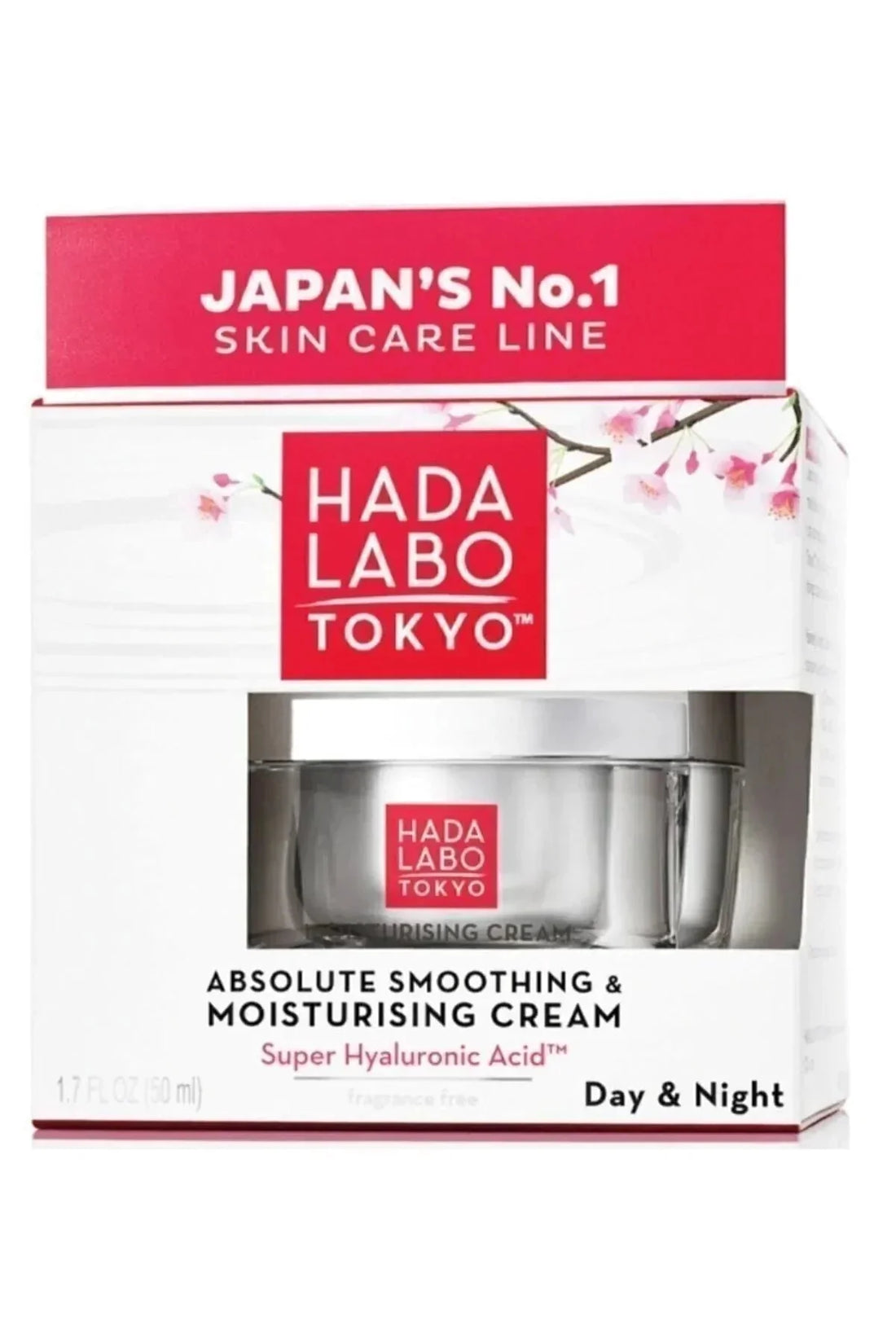 Hada Labo Tokyo Smoothing and Moisturizing Day &amp; Night Cream 50 ml