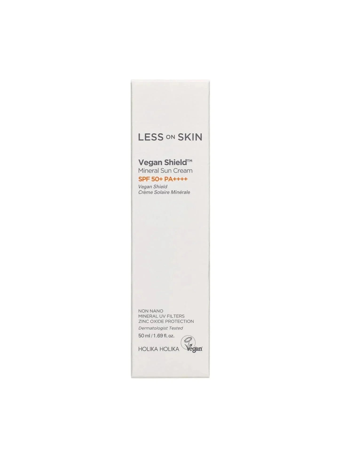Holika Holika Vegan Shield Mineral Sun Cream SPF 50+ 50 ml