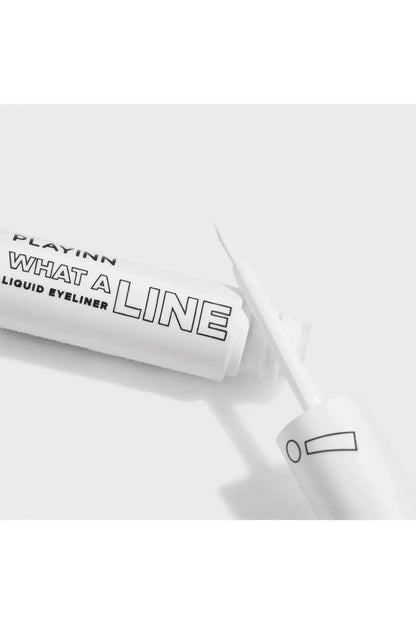 Inglot Playinn What A Line Liquid Eyeliner - Faithful White 15