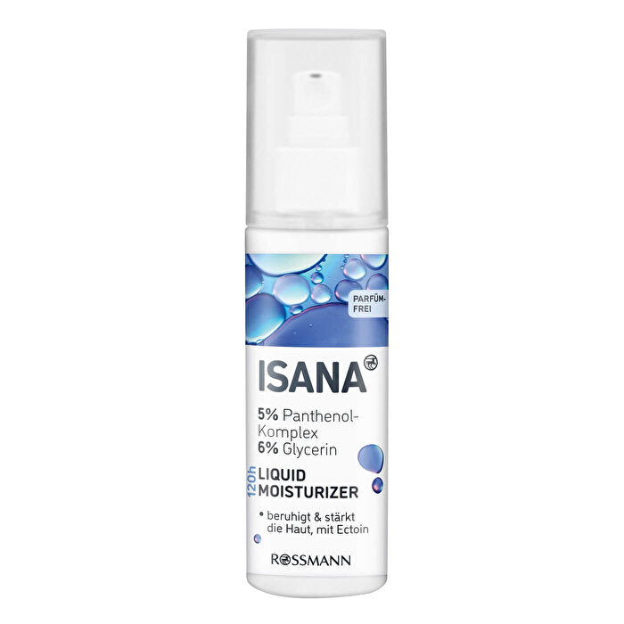 Isana Moisturizing Cream Liquid &amp; Perfume Free 100 ml