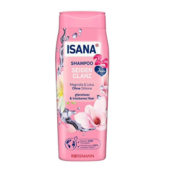 isana aloe vera shampoo Isana Shampoo Silky Shine Magnolia and Lotus 300 ml – Melori