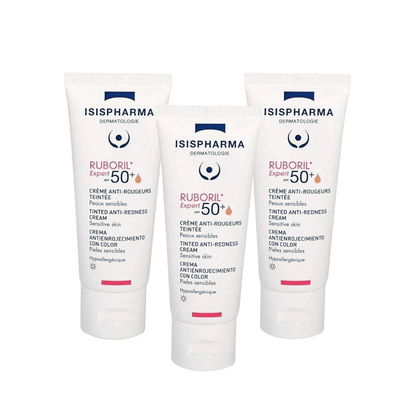 Isıs Pharma Ruboril Expert SPF50+ Cream 40ml 3 Pack