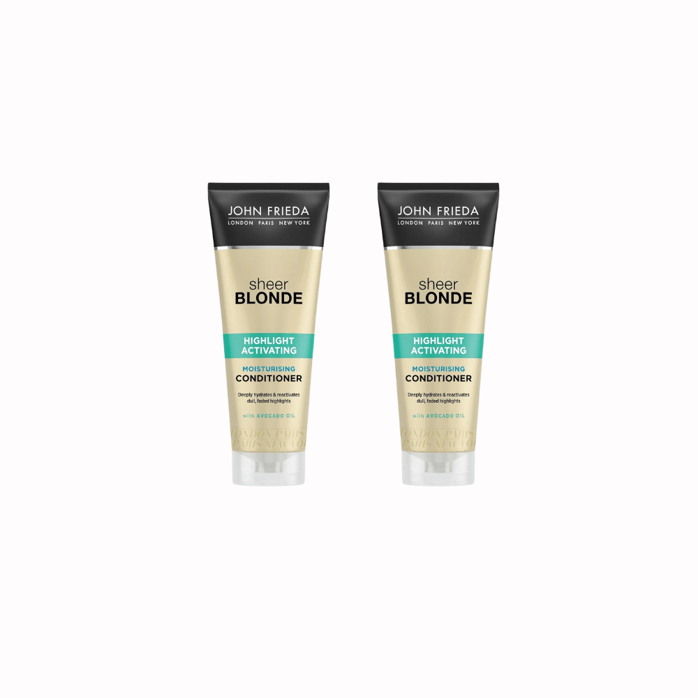 John Frieda Color Revitalizing Conditioner 250 ml For Lifeless and Discolored Blonde Hair 2 Pack