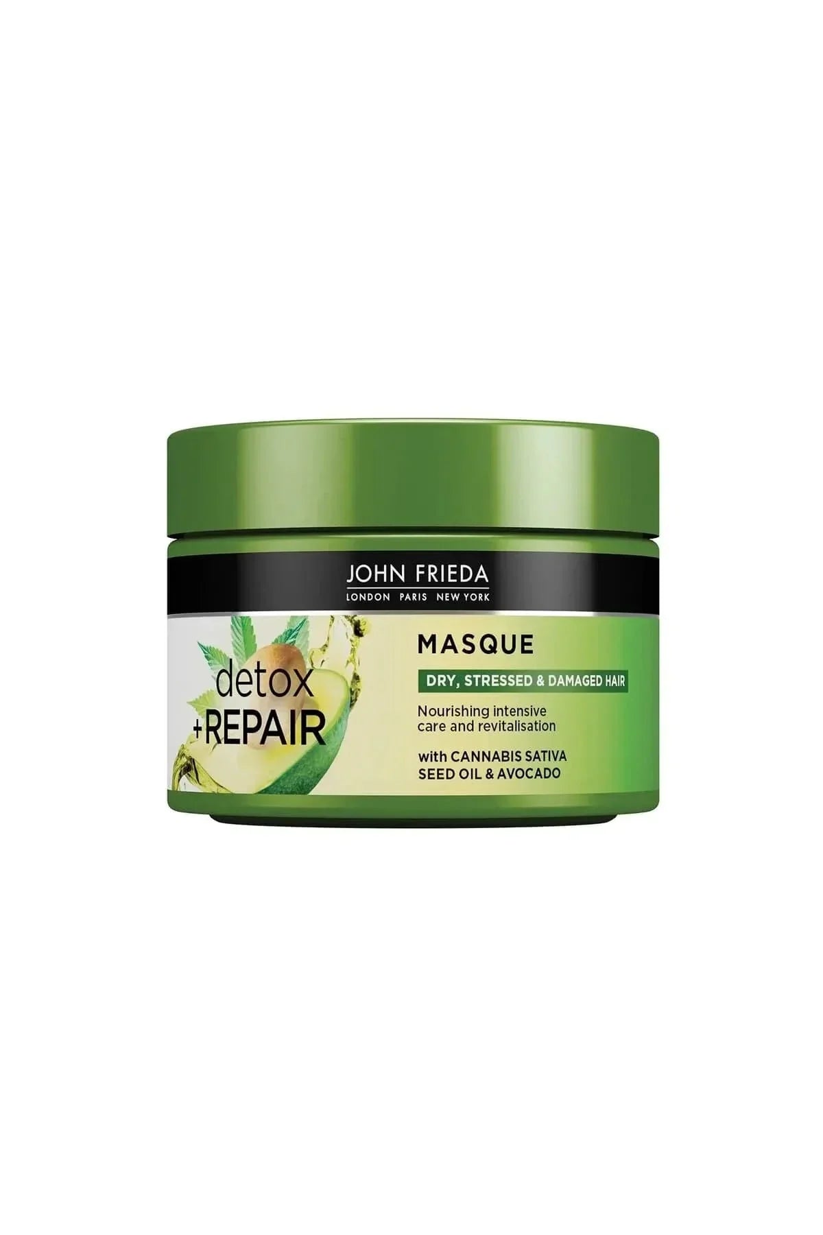 John Frieda Detox &amp; Repair Nourishing and Repairing Hair Care Mask for Dry and Damaged Hair 250ml